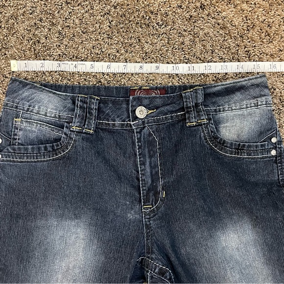Angels Y2K Embellished Jeans Sz 10 - Picture 7 of 12